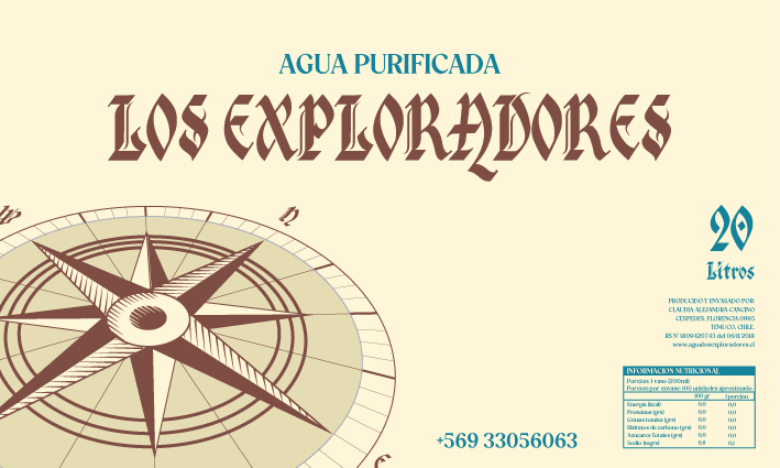 Agua Los Exploradores 20L